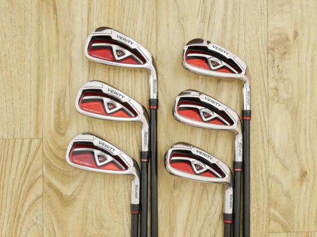 Iron set : Maruman : ชุดเหล็ก Maruman Red-V II (ใบใหญ่ ตีง่าย ไกล) มีเหล็ก 5-Pw (6 ชิ้น) ก้านกราไฟต์ Flex R