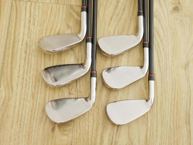 Iron set : Maruman : ชุดเหล็ก Maruman Red-V II (ใบใหญ่ ตีง่าย ไกล) มีเหล็ก 5-Pw (6 ชิ้น) ก้านกราไฟต์ Flex R