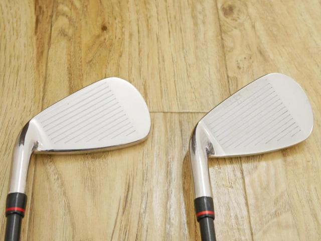 Iron set : Maruman : ชุดเหล็ก Maruman Red-V II (ใบใหญ่ ตีง่าย ไกล) มีเหล็ก 5-Pw (6 ชิ้น) ก้านกราไฟต์ Flex R