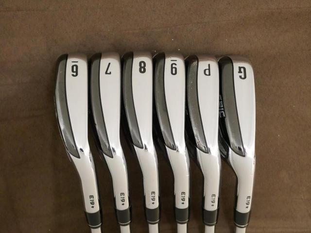 Iron set : Callaway : ชุดเหล็ก Callaway EPIC Forged Star (รุ่นท้อปสุด ปี 2020 ตีไกลกว่าปกติ 2 เบอร์) มีเหล็ก 6-Pw,Aw (6 ชิ้น) ก้านเหล็ก NS PRO ZELOS 7 FLEX S