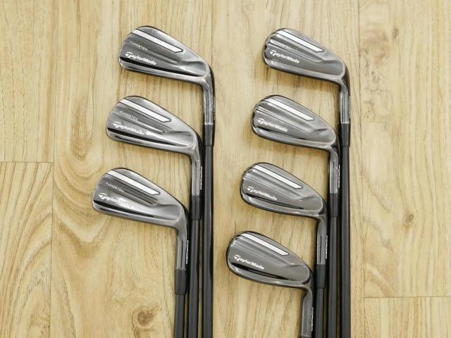 Iron set : Taylormade : ชุดเหล็ก Taylormade P790 Black (ตัวท้อปสุด ออกปี 2018) มีเหล็ก 4-Pw (7 ชิ้น) ก้านเหล็ก Dynamic Gold 105 S300
