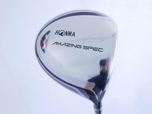 Driver : Honma : Honma Amazing Spec 480 (รุ่นใหม่ หน้าเด้งเกินกฏ หัวขนาด 480cc.) Loft 11.5 ก้าน Amazing Spec Feather & Feather Flex R