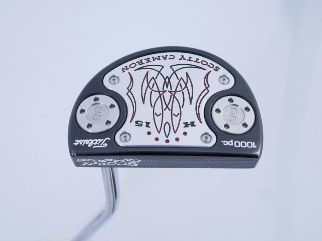 Putter : All : พัตเตอร์ Scotty Cameron Holiday H15 Limited (หายากมาก มี 1,000 อันทั่วโลก) ยาว 34 นิ้ว