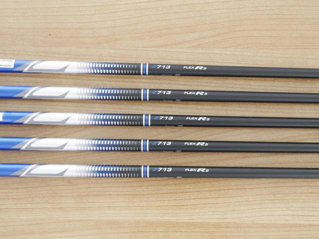 Iron set : Maruman : ชุดเหล็ก Maruman ZETA Type 713 (ใบใหญ่ หน้าเด้ง ตีไกลมาก) มีเหล็ก 6-Pw (5 ชิ้น) ก้านกราไฟต์ Flex R