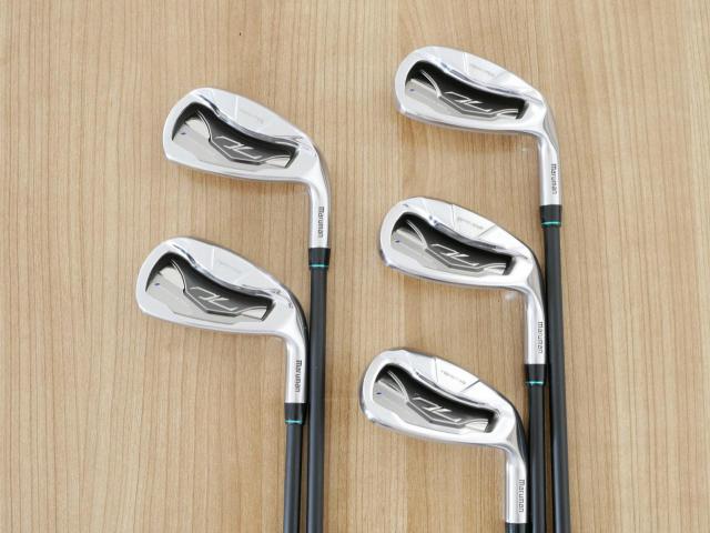 Iron set : Maruman : ชุดเหล็ก Maruman ZETA Type 713 (ใบใหญ่ หน้าเด้ง ตีไกลมาก) มีเหล็ก 6-Pw (5 ชิ้น) ก้านกราไฟต์ Flex R