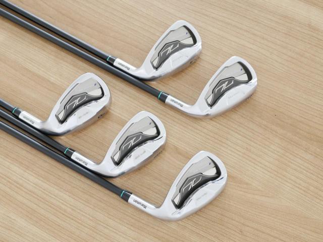 Iron set : Maruman : ชุดเหล็ก Maruman ZETA Type 713 (ใบใหญ่ หน้าเด้ง ตีไกลมาก) มีเหล็ก 6-Pw (5 ชิ้น) ก้านกราไฟต์ Flex R