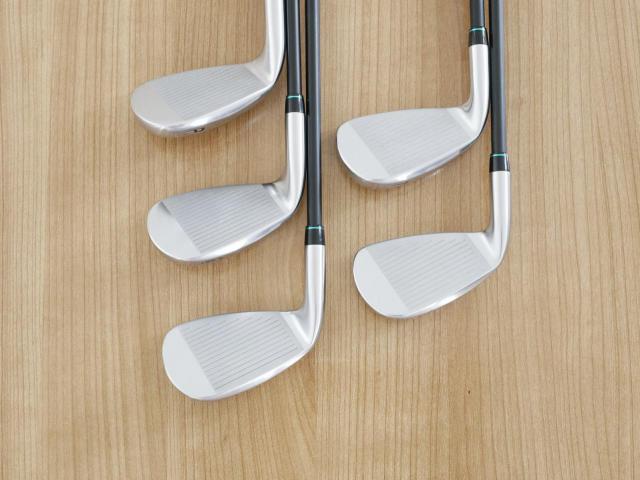 Iron set : Maruman : ชุดเหล็ก Maruman ZETA Type 713 (ใบใหญ่ หน้าเด้ง ตีไกลมาก) มีเหล็ก 6-Pw (5 ชิ้น) ก้านกราไฟต์ Flex R