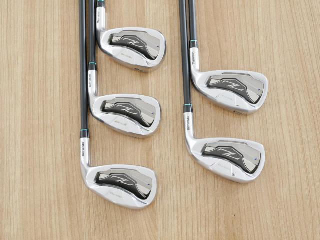 Iron set : Maruman : ชุดเหล็ก Maruman ZETA Type 713 (ใบใหญ่ หน้าเด้ง ตีไกลมาก) มีเหล็ก 6-Pw (5 ชิ้น) ก้านกราไฟต์ Flex R