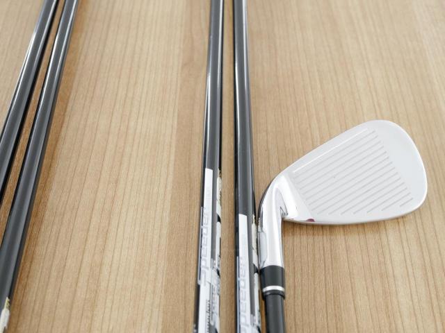 Iron set : Taylormade : ชุดเหล็ก Taylormade M GLOIRE (ปี 2020 รุ่นท๊อปสุด ไกลสุด Japan Spec) มีเหล็ก 6-Pw (5 ชิ้น) ก้าน Fujikura Speeder Evolution Flex SR