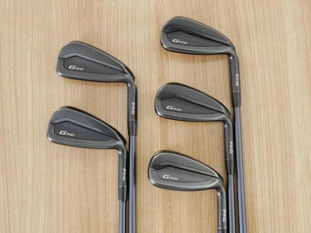Iron set : Ping : ชุดเหล็ก Ping G710 (รุ่นปี 2021 Japan Spec. ใบใหญ่ ง่ายที่สุด ไกลที่สุดของ Ping) มีเหล็ก 6-Pw (5 ชิ้น) ก้านกราไฟต์ Ping ALTA J CB Flex R