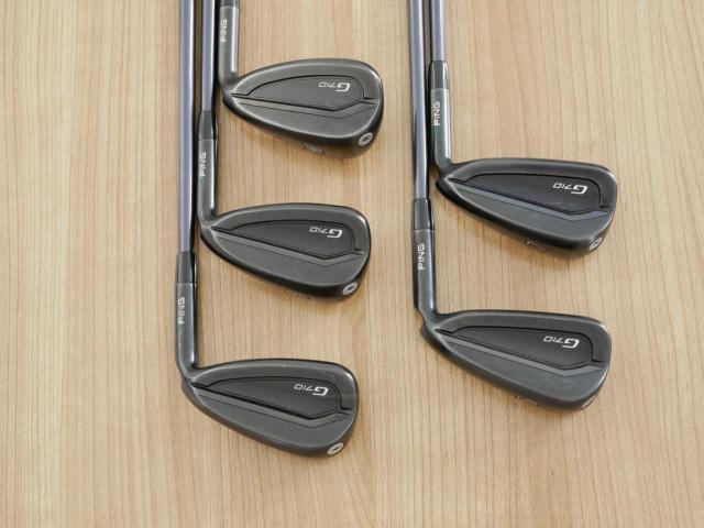 Iron set : Ping : ชุดเหล็ก Ping G710 (รุ่นปี 2021 Japan Spec. ใบใหญ่ ง่ายที่สุด ไกลที่สุดของ Ping) มีเหล็ก 6-Pw (5 ชิ้น) ก้านกราไฟต์ Ping ALTA J CB Flex R