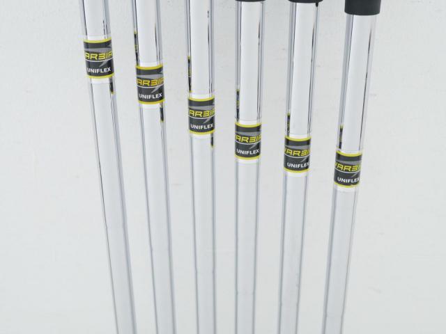 Iron set : Callaway : ชุดเหล็ก Callaway Warbird มีเหล็ก 5-Pw (6 ชิ้น) ก้านเหล็ก Uniflex