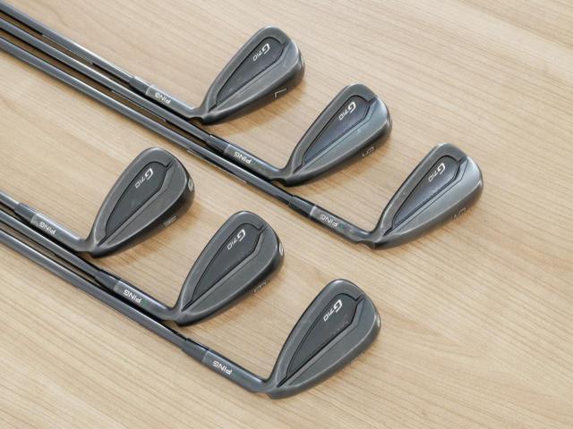 Iron set : Ping : ชุดเหล็ก Ping G710 (ปี 2021 Japan Spec. ใบใหญ่ ง่ายที่สุด ไกลที่สุดของ Ping) มีเหล็ก 5-Pw (6 ชิ้น) ก้านกราไฟต์ Tour AD 65 II Flex R