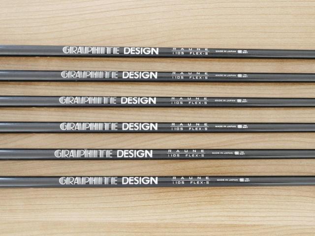 Iron set : PXG : ชุดเหล็ก PXG 0211 DUAL COR (ออกปี 2021 หน้าเด้ง ตีไกลมากๆ) มีเหล็ก 5-Pw (6 ชิ้น) ก้านกราไฟต์ Graphite Design RAUNE i105 Flex S