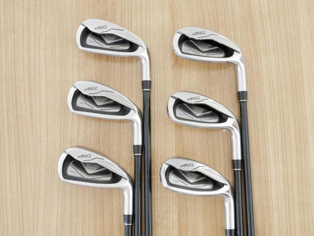 Iron set : Tsuruya : ชุดเหล็ก Tsuruya AXEL XP HM (หน้าเด้ง ตีไกลมากๆ) มีเหล็ก 6-Pw,Aw (6 ชิ้น) ก้านกราไฟต์ Flex R