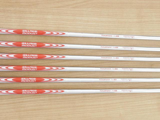 Iron set : Taylormade : ชุดเหล็ก Taylormade P790 (ตัวท้อปสุด ปี 2023 Japan Spec.) มีเหล็ก 5-Pw (6 ชิ้น) ก้านเหล็ก NS Pro Modus 120 Flex S