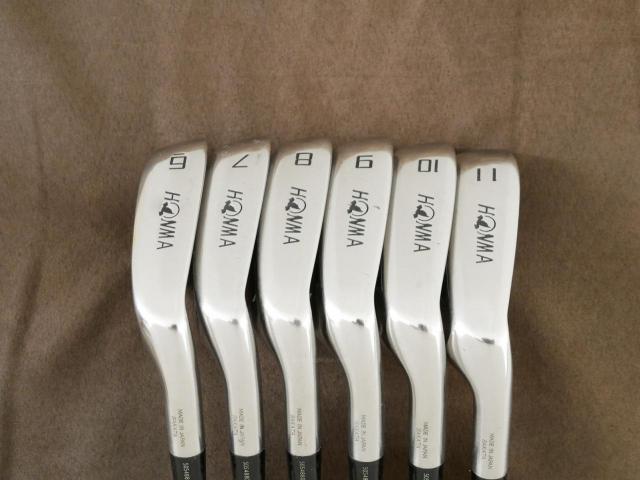 Iron set : Honma : ชุดเหล็ก Honma LB-515 (ใบใหญ่มาก หน้าเด้ง ตีง่ายมาก) มีเหล็ก 6-11 (6 ชิ้น) ก้านกราไฟต์ LB-1000 Flex SR