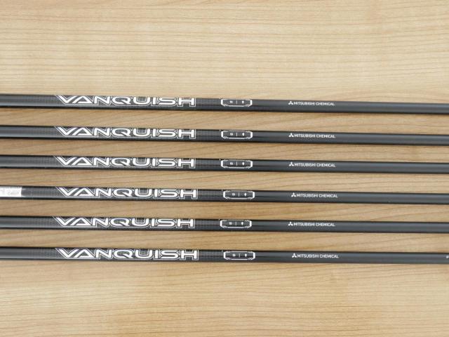Iron set : Miura : ชุดเหล็ก Miura CB-302 Black Forged (ออกปี 2023 นุ่มมากๆๆ) มีเหล็ก 5-Pw (6 ชิ้น) ก้านกราไฟต์ Mitsubishi VANQUISH 5 Flex R