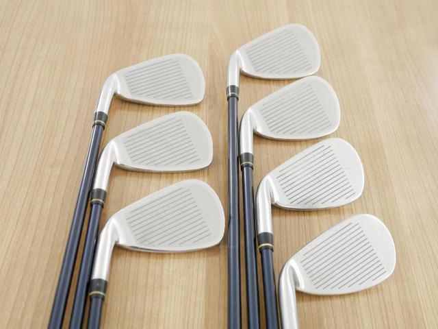 Iron set : Mizuno : ชุดเหล็ก Mizuno JPX E500 Ti-Face มีเหล็ก 6-Pw,Aw,Sw (7 ชิ้น) ก้านกราไฟต์ Flex R