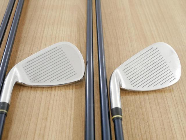 Iron set : Mizuno : ชุดเหล็ก Mizuno JPX E500 Ti-Face มีเหล็ก 6-Pw,Aw,Sw (7 ชิ้น) ก้านกราไฟต์ Flex R