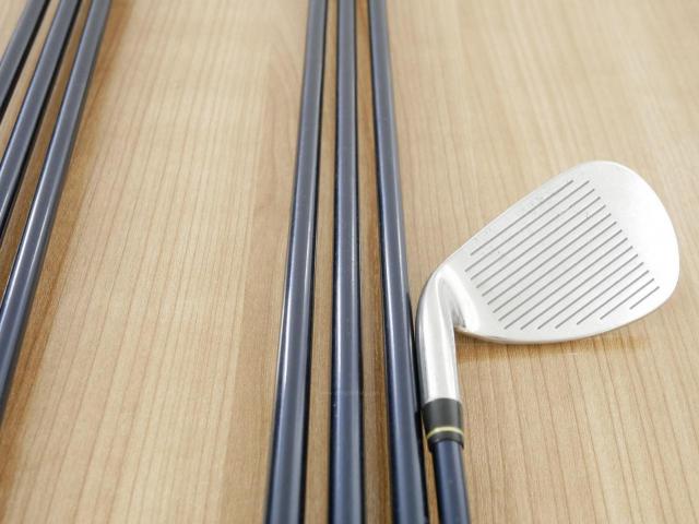 Iron set : Mizuno : ชุดเหล็ก Mizuno JPX E500 Ti-Face มีเหล็ก 6-Pw,Aw,Sw (7 ชิ้น) ก้านกราไฟต์ Flex R