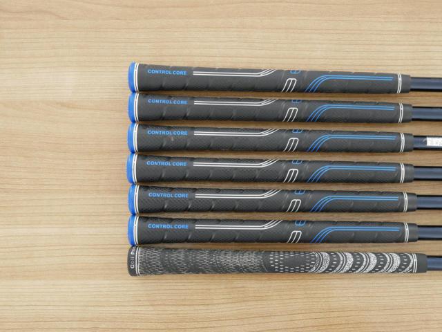 Iron set : Mizuno : ชุดเหล็ก Mizuno JPX E500 Ti-Face มีเหล็ก 6-Pw,Aw,Sw (7 ชิ้น) ก้านกราไฟต์ Flex R