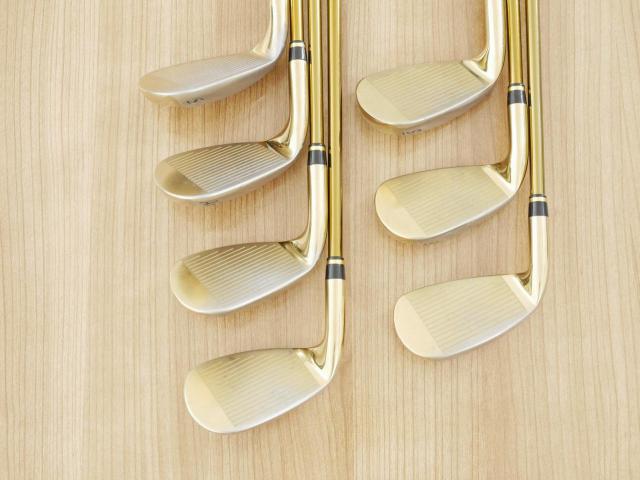 Iron set : Tsuruya : ชุดเหล็ก Tsuruya AXEL Gold Premium II (รุ่นปี 2017 ของใหม่ 6 หมื่นกว่าบาท หน้าเด้งสุดๆ ไกลสุดๆๆ) มีเหล็ก 7-Pw,Aw,As,Sw (7 ชิ้น ครบเซ็ต) ก้านกราไฟต์ Flex R