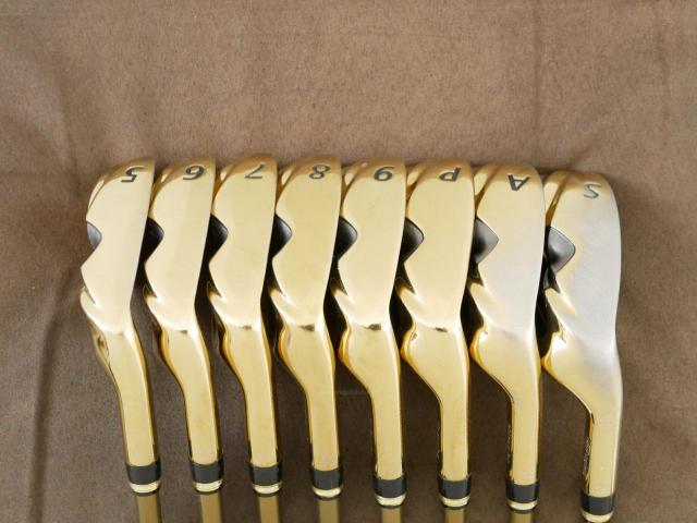 Iron set : Kasco : ชุดเหล็ก Kasco ID Maraging มีเหล็ก 5-Pw,Aw,Sw (8 ชิ้น) ก้านกราไฟต์ Flex R