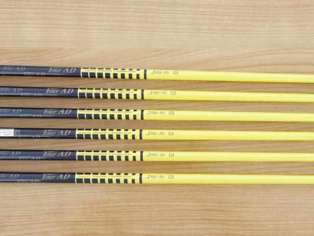 Iron set : Bridgestone : Bridgestone JGR Forged (นุ่ม แน่น) มีเหล็ก 5-PW (6 ชิ้น) ก้านกราไฟต์ Tour AD Flex R
