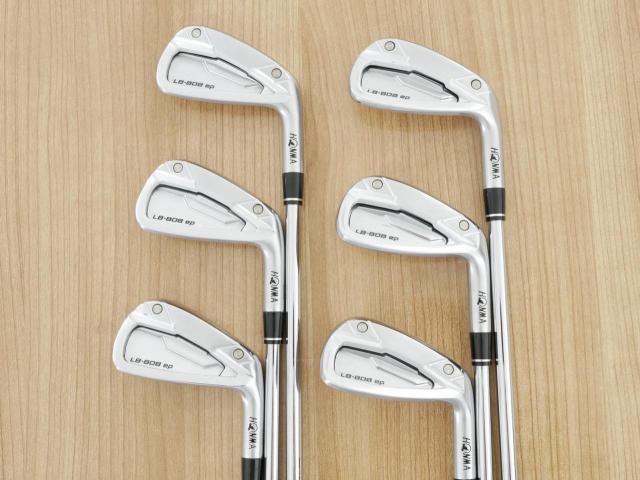 Iron set : Honma : ชุดเหล็ก Honma LB-808 EP (หน้าเด้ง) มีเหล็ก 5-10 (6 ชิ้น) ก้านเหล็ก NS Pro Zelos 7 Flex S