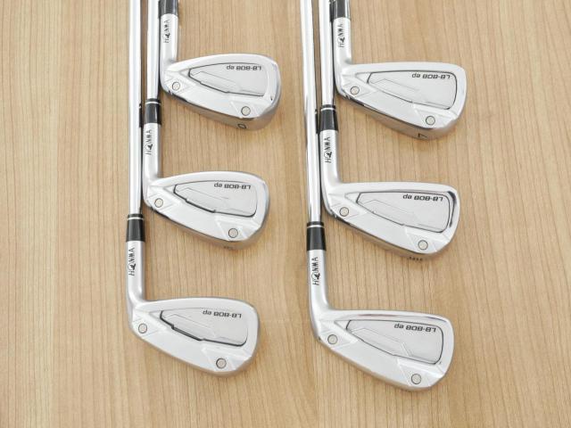 Iron set : Honma : ชุดเหล็ก Honma LB-808 EP (หน้าเด้ง) มีเหล็ก 5-10 (6 ชิ้น) ก้านเหล็ก NS Pro Zelos 7 Flex S