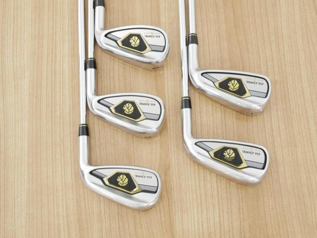 Iron set : Taylormade : ชุดเหล็ก Taylormade Gloire G (รุ่นท๊อปสุด ตีไกลมากๆ เหล็ก 7 Loft 26.5 หน้าเด้ง) มีเหล็ก 6-Pw (5 ชิ้น) ก้านเหล็ก NS Pro 830 Flex R