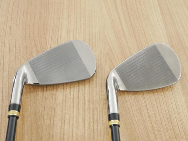 Iron set : Maruman : ชุดเหล็ก Maruman Majesty Royale (รุ่นท๊อปสุด ปี 2021 ของใหม่ 8 หมื่นบาท) มีเหล็ก 7-10,Pw (5 ชิ้น เบอร์ 6 ตีระยะเท่าเบอร์ 5 ของรุ่นอื่น) ก้านกราไฟต์ Flex R2