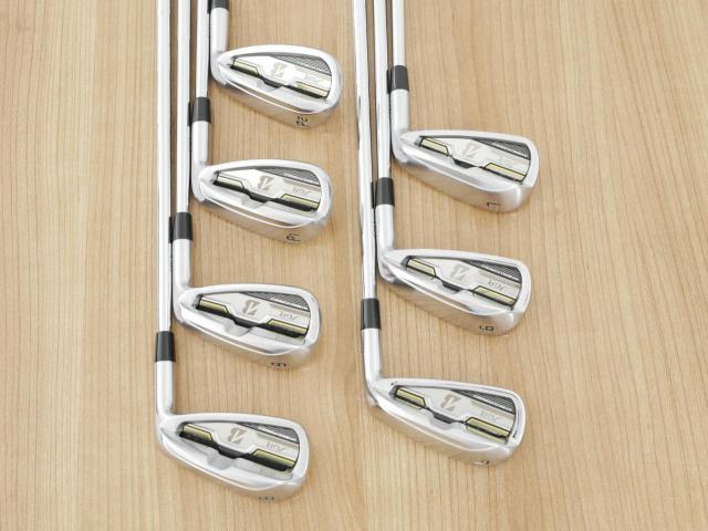 Iron set : Bridgestone : Bridgestone JGR Hybrid Forged (ตีไกลกว่าตัวอื่น 2 เบอร์) มีเหล็ก 5-P1,P2 (7 ชิ้น) ก้านเหล็ก NS Pro V90 Flex S