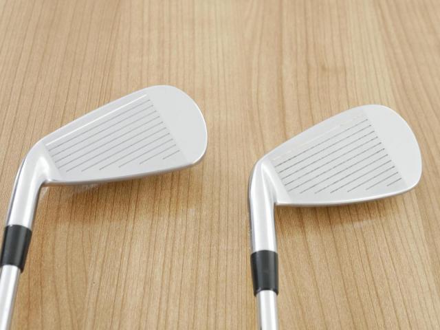 Iron set : Bridgestone : Bridgestone JGR Hybrid Forged (ตีไกลกว่าตัวอื่น 2 เบอร์) มีเหล็ก 5-P1,P2 (7 ชิ้น) ก้านเหล็ก NS Pro V90 Flex S