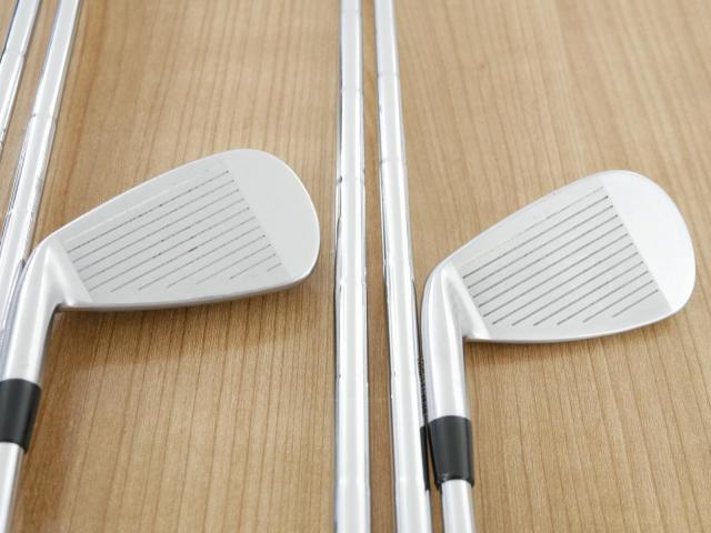 Iron set : Bridgestone : Bridgestone JGR Hybrid Forged (ตีไกลกว่าตัวอื่น 2 เบอร์) มีเหล็ก 5-P1,P2 (7 ชิ้น) ก้านเหล็ก NS Pro V90 Flex S