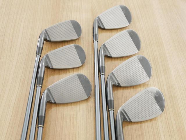 Iron set : Tsuruya : ชุดเหล็ก Tsuruya AXEL Gold Premium III (ออกปี 2019 ของใหม่ 6 หมื่นกว่าบาท หน้าเด้งสุดๆ ไกลสุดๆๆ) มีเหล็ก 7-Pw,Aw,As,Sw (7 ชิ้น) ก้านกราไฟต์ Flex R