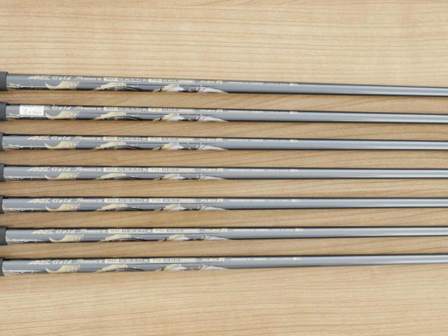 Iron set : Tsuruya : ชุดเหล็ก Tsuruya AXEL Gold Premium III (ออกปี 2019 ของใหม่ 6 หมื่นกว่าบาท หน้าเด้งสุดๆ ไกลสุดๆๆ) มีเหล็ก 7-Pw,Aw,As,Sw (7 ชิ้น) ก้านกราไฟต์ Flex R