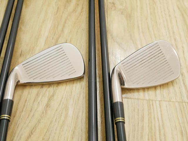 Iron set : Kasco : ชุดเหล็ก Kasco Royal (รุ่นท๊อปสุด หายากมากๆๆๆๆ) มีเหล็ก 5-Pw,Aw (7 ชิ้น) ก้านกราไฟต์ FLex R