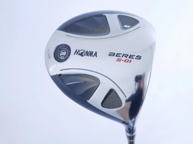 Driver : Honma : ไดรเวอร์ Honma Beres S-01 (460cc.) Loft 10 ก้าน ARMRQ 6 (49) Flex R (2 ดาว)