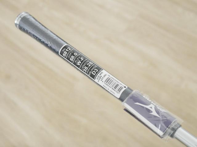 Wedge : Other : **ของใหม่ ยังไม่แกะพลาสติก** Wedge Mizuno ES21 Forged Loft 58 ก้านเหล็ก Dynamic Gold 120 Wedge 