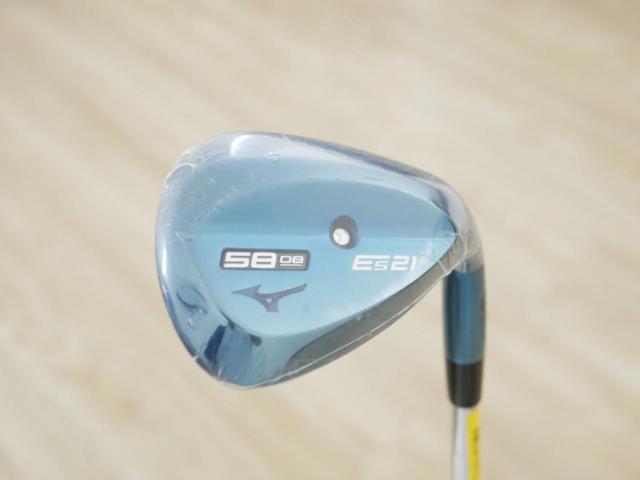 Wedge : Other : **ของใหม่ ยังไม่แกะพลาสติก** Wedge Mizuno ES21 Forged Loft 58 ก้านเหล็ก Dynamic Gold 120 Wedge 