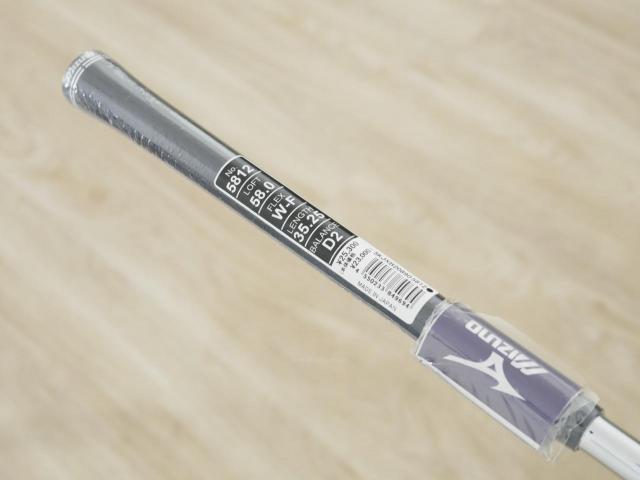 Wedge : Other : **ของใหม่ ยังไม่แกะพลาสติก** Wedge Mizuno ES21 Forged Loft 58 ก้านเหล็ก NS Pro Modus 105 Wedge