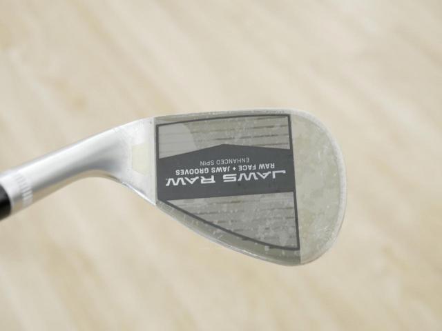 Wedge : Callaway : **ของใหม่ ยังไม่แกะพลาสติก** Wedge Callaway JAWS RAW (ปี 2023) Loft 56 ก้านเหล็ก Dynamic Gold S200