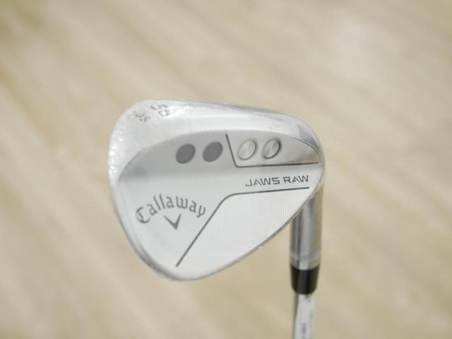 Wedge : Callaway : **ของใหม่ ยังไม่แกะพลาสติก** Wedge Callaway JAWS RAW (ปี 2023) Loft 56 ก้านเหล็ก Dynamic Gold S200
