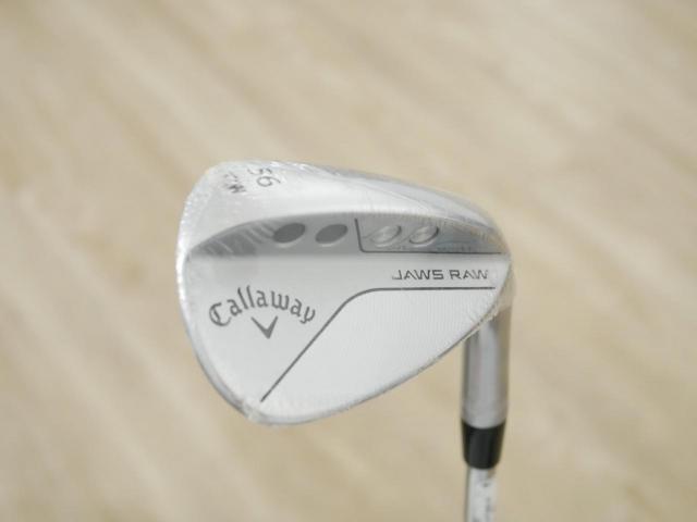 Wedge : Callaway : **ของใหม่ ยังไม่แกะพลาสติก** Wedge Callaway JAWS RAW (ปี 2023) Loft 56 ก้านเหล็ก Dynamic Gold S200