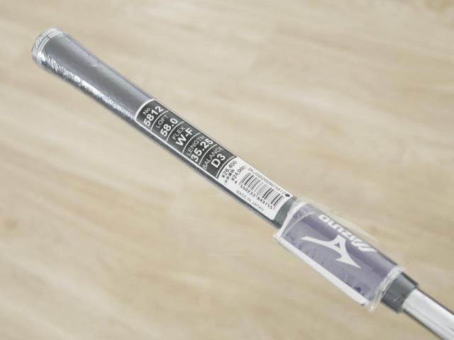 Wedge : Other : **ของใหม่ ยังไม่แกะพลาสติก** Wedge Mizuno ES21 Forged Loft 58 ก้านเหล็ก Dynamic Gold 120 Wedge 