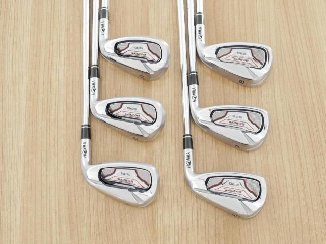 Iron set : Honma : ชุดเหล็ก Honma Bezeal 535 (ปี 2019 รุ่นนี้ใบใหญ่ที่สุดของ Honma) มีเหล็ก 6-11 (6 ชิ้น) ก้านเหล็ก NS Pro 950 Flex S

