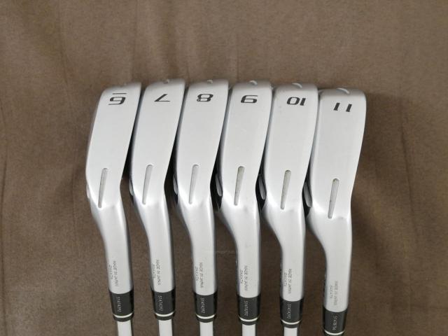 Iron set : Honma : ชุดเหล็ก Honma Bezeal 535 (ปี 2019 รุ่นนี้ใบใหญ่ที่สุดของ Honma) มีเหล็ก 6-11 (6 ชิ้น) ก้านเหล็ก NS Pro 950 Flex S
