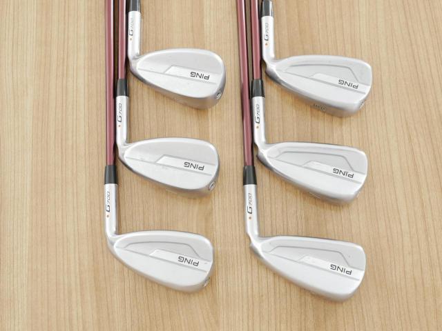 Iron set : Ping : ชุดเหล็ก Ping G700 (ปี 2019 Japan Spec. ใบใหญ่ ง่ายที่สุด ไกลที่สุดของ Ping) มีเหล็ก 6-Pw,Aw (6 ชิ้น) ก้านกราไฟต์ Mitsubishi FUBUKI Flex R